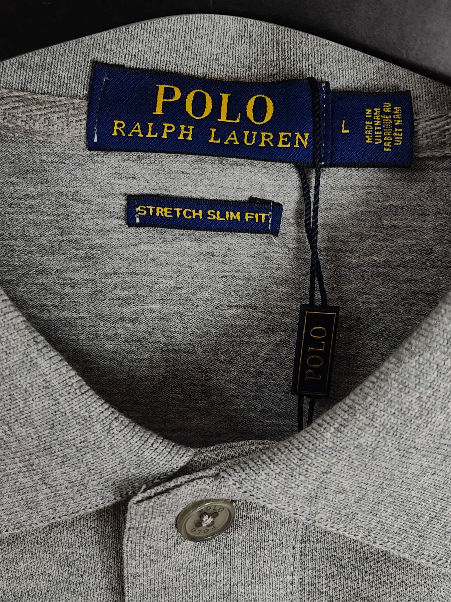 P200 Real shot quality High version Ralph Lauren pony embroidered polo shirt lapel long sleeves High-end quality Complete with three labels, comfortable and breathable, classic and simple, exquisite and fashionable, details show high-end quality Color: black, white, gray, navy blue Size: M-XXL